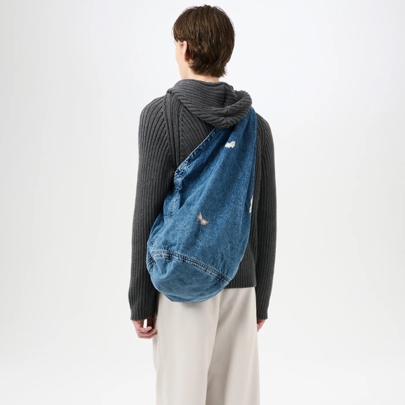 Our Legacy Blue Butterfly Drip Bag - Picture 4 of 9